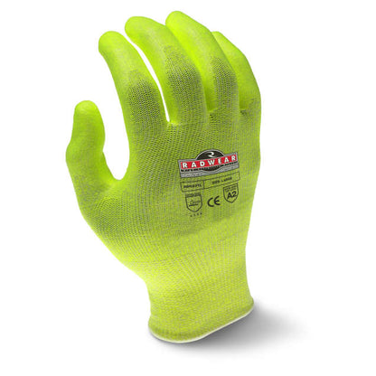 Radians RWG531 Radwear® Silver Series™ Cut Protection Level A2 High Visibility Grip Glove