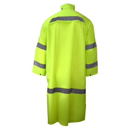 Neese 1870C - Econo-Viz Coat with Snap-On Hood and Reflective Tape - additional view